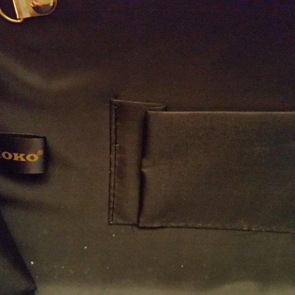 New! Koko Palenki Sleek Charcoal Clutch-344WC - Picture 6 of 11